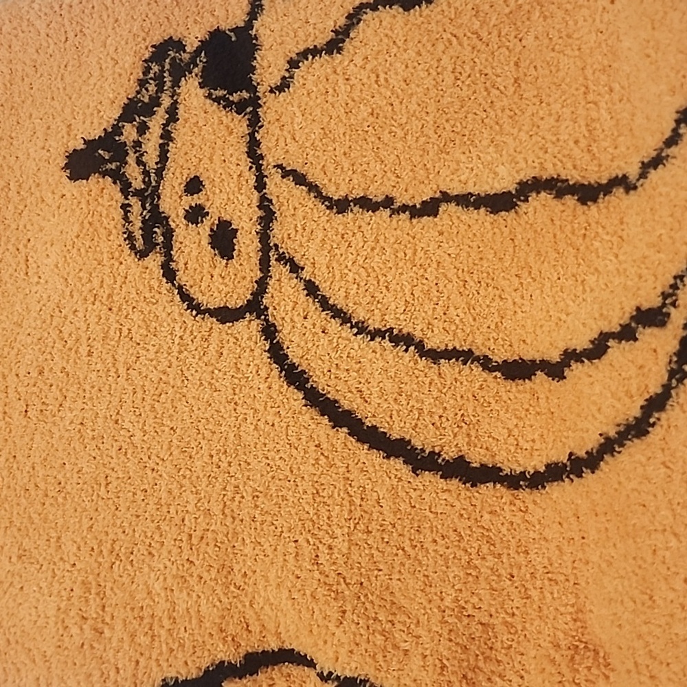 Snoopy Pumpkin Soft Plush Throw Blanket 50x70 NWT - Picture 3 of 6